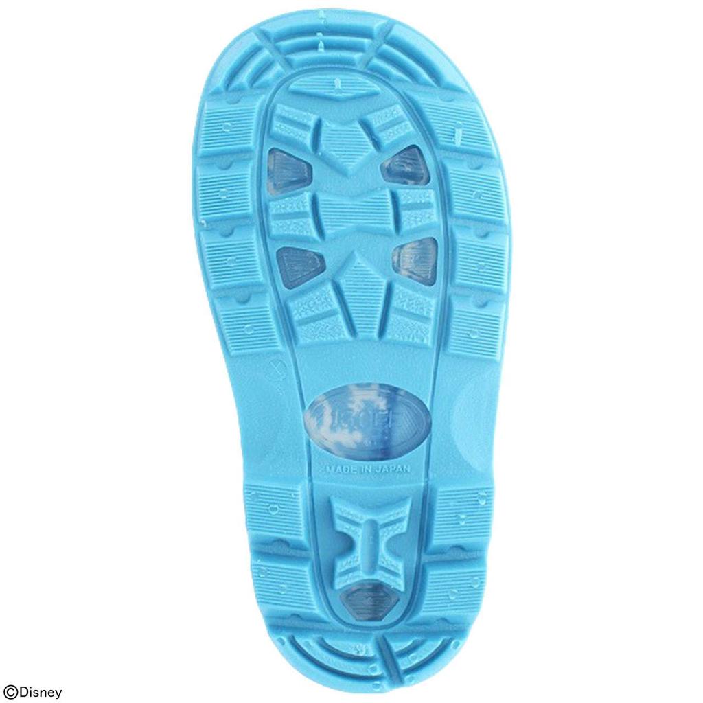 Disney Frozen Rain Boots, Made in Japan, Kids' Romp C63 Anayuki, Sizes 14-19cm, Sax, 15.0cm, 2E