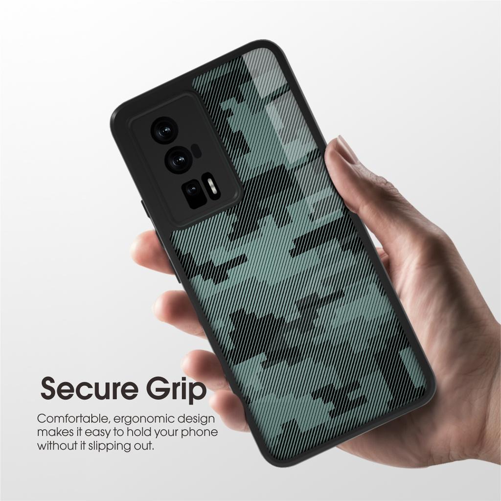 IBMRS For Xiaomi Redmi K60 5G/K60 Pro 5G/Poco F5 Pro 5G Anti-drop Cover TPU+PC Phone Case