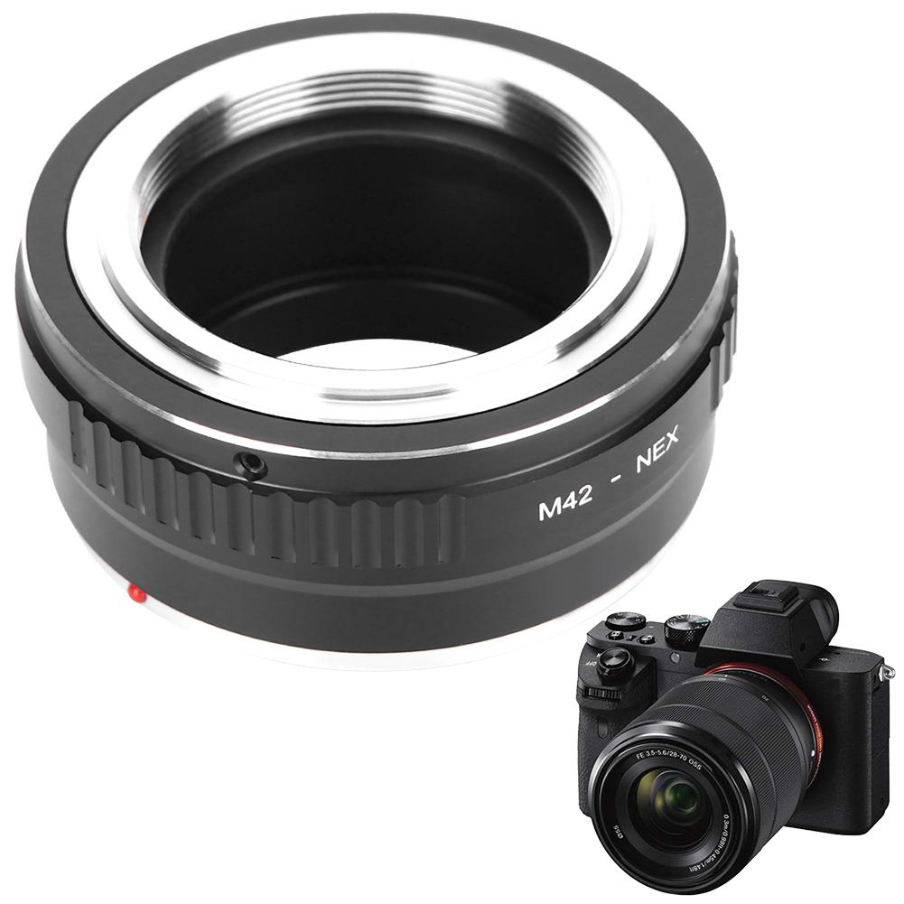 Fikaz M42‑NEX Lens Mounting Adapter Ring for M42 Mount Lenses to for Sony E Mount Camera