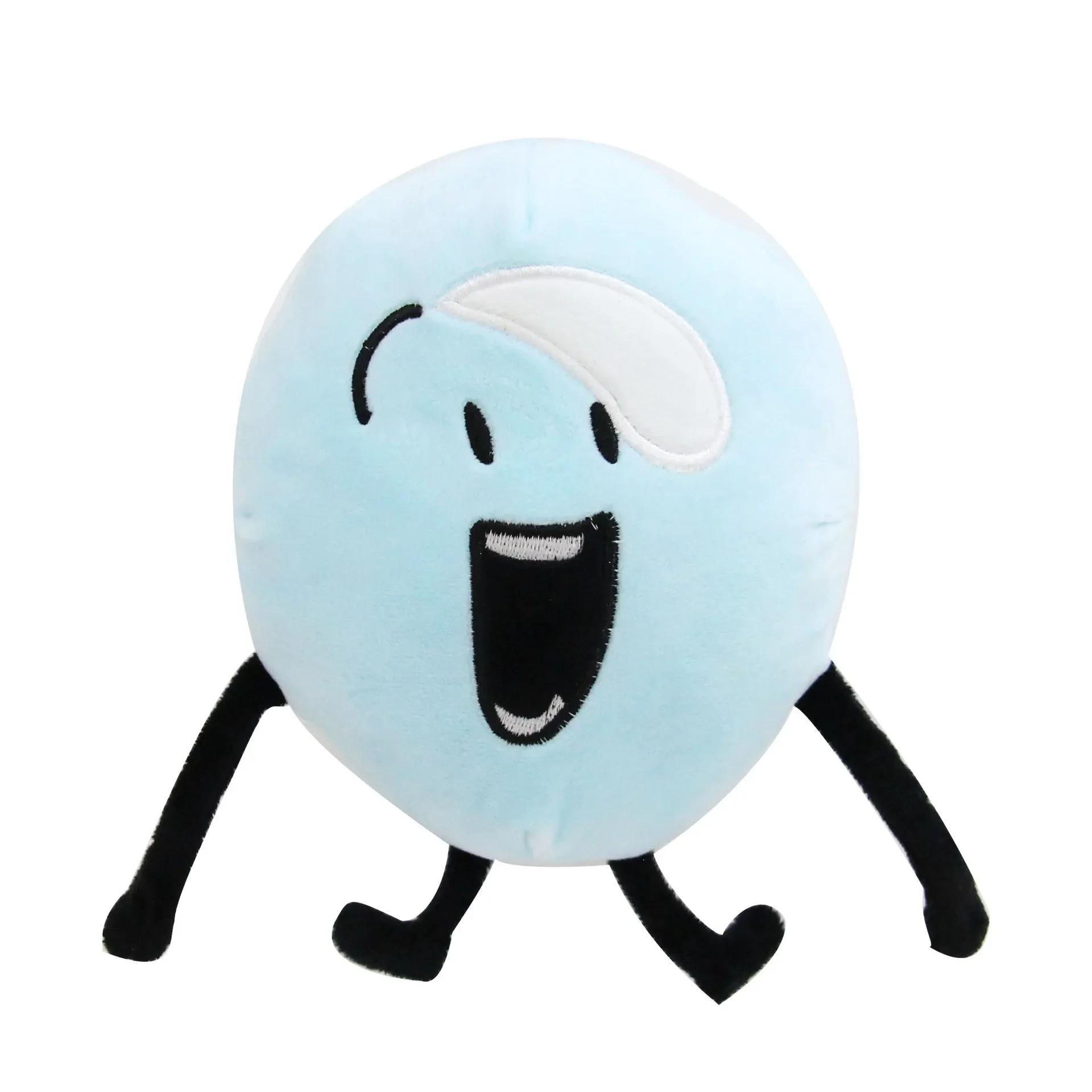 Neuankunft Bfdi Battle For Dream Island Plüschtier 70 Kuscheltier Weiches Tier X Nummer Blintz Block Markierer Tacker Pommes Frites
