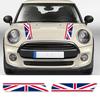 Union Jack Style Stripes Car Engine Hood Vinyl Stickers For MINI Cooper S R55 R56 F56 F55 F57 F60 R60 Countryman JCW Accessories