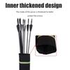 Archery Arrow Quiver Large Capacity Protective Arrow Holder for Outdoor Shooting Aiming Practice