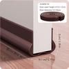Soundproof Door Seal, Soundproof Door Draft Stopper PVC Seal Strips Efficiency Door Bottom Sealing Strips for Noise Reduction & Insulation