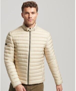 Демисезонная Куртка Superdry Lightweight Short Puffer Jacket (M5011785A) Beige
