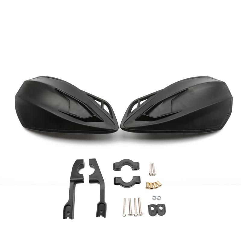 2pcs Motorcycle Hand Guards Motorbike Handlebar Protector Off-road Vehicle Handle Grip Guard Windproof For Anti-fall Protection чёрный