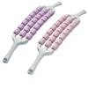 Three Rows Curved Massage Roller Multifunction Fascia Stick Portable Yoga Massage Stick  Arms