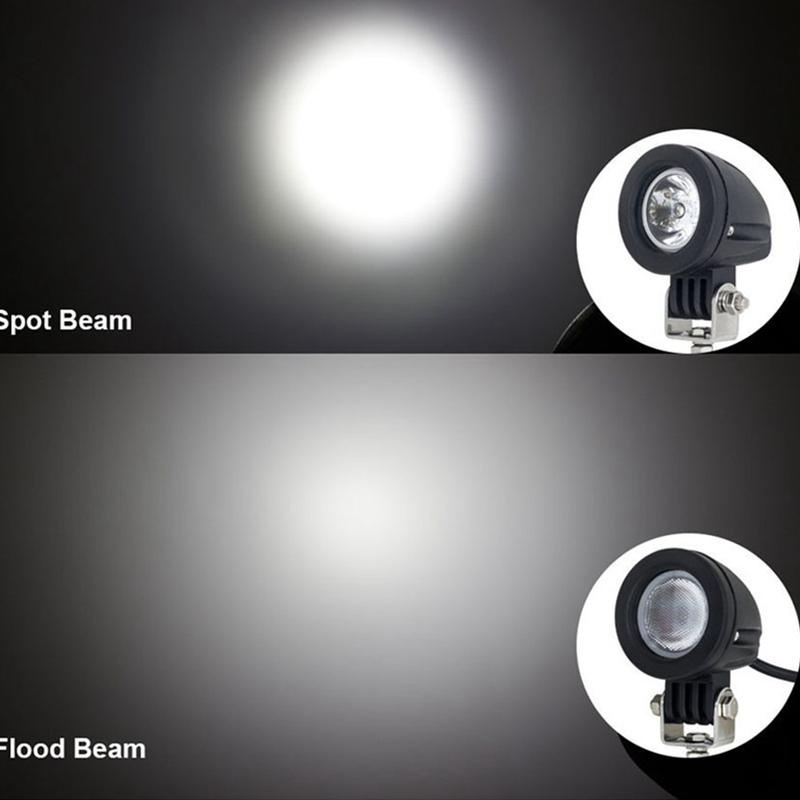 Bike Fog Lamp Led Motorcycle Fog Lights 10W Spotlights Mini 2Inch Work Light LED Motor Headlight 24V 12V for Car 4X4 Off Road