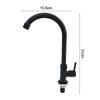 Single Lever Cold Water Tap for Kitchen Made of Plastic Steel Material