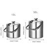 304 Stainless Steel Bar Insulated Ice Bucket 3.0/1.3 L Drink Chilling Barrel  KTV