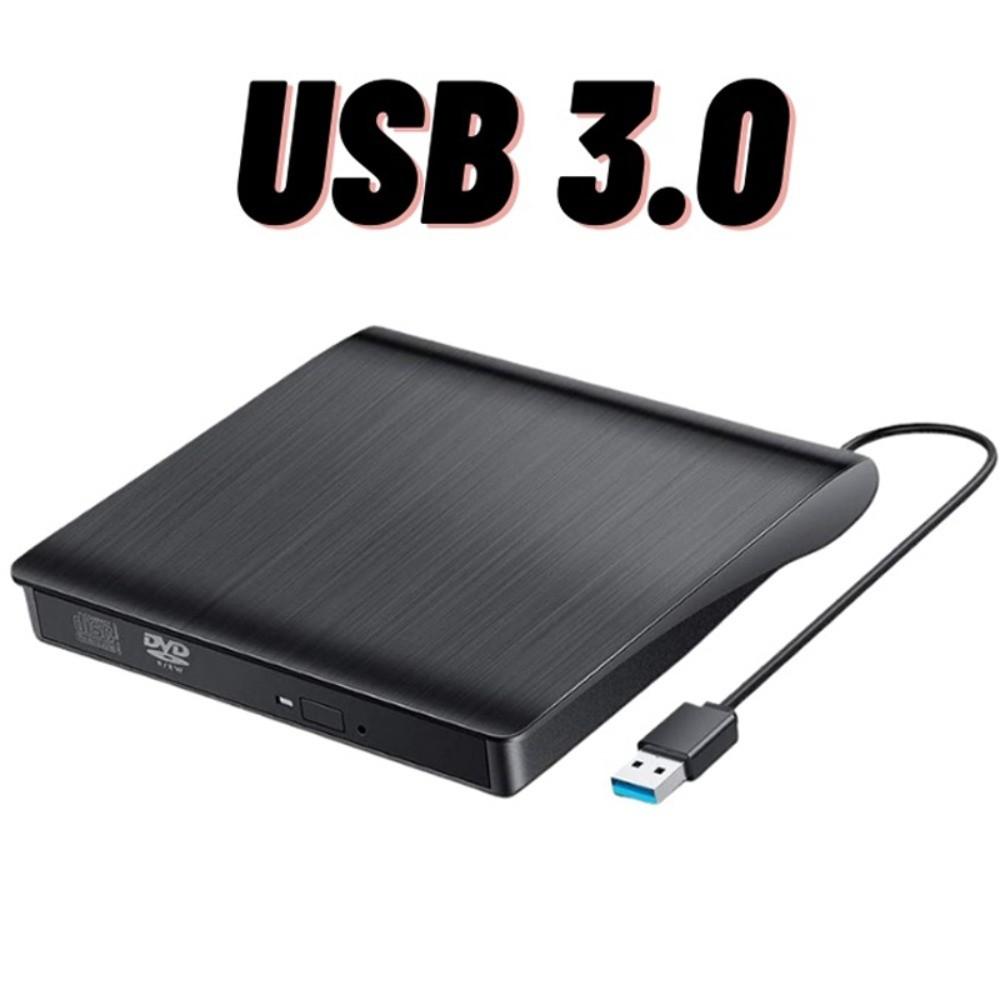 Portable External DVD Writer Plug and Play External DVD Drive DVD Burner Drive CD/DVD