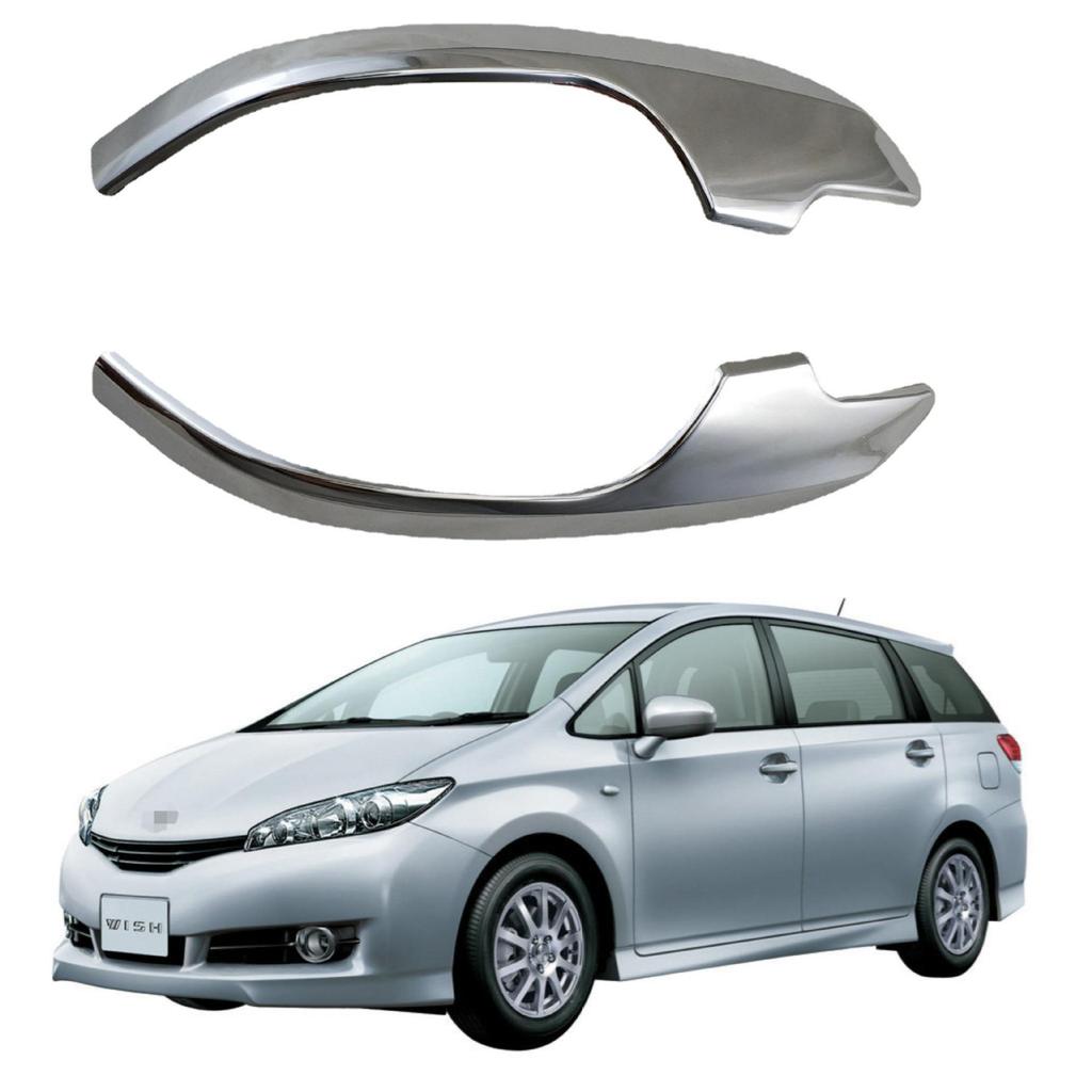 Carbon Fiber Rearview Mirror Cover for Toyota WISH 20 Series (09-23)