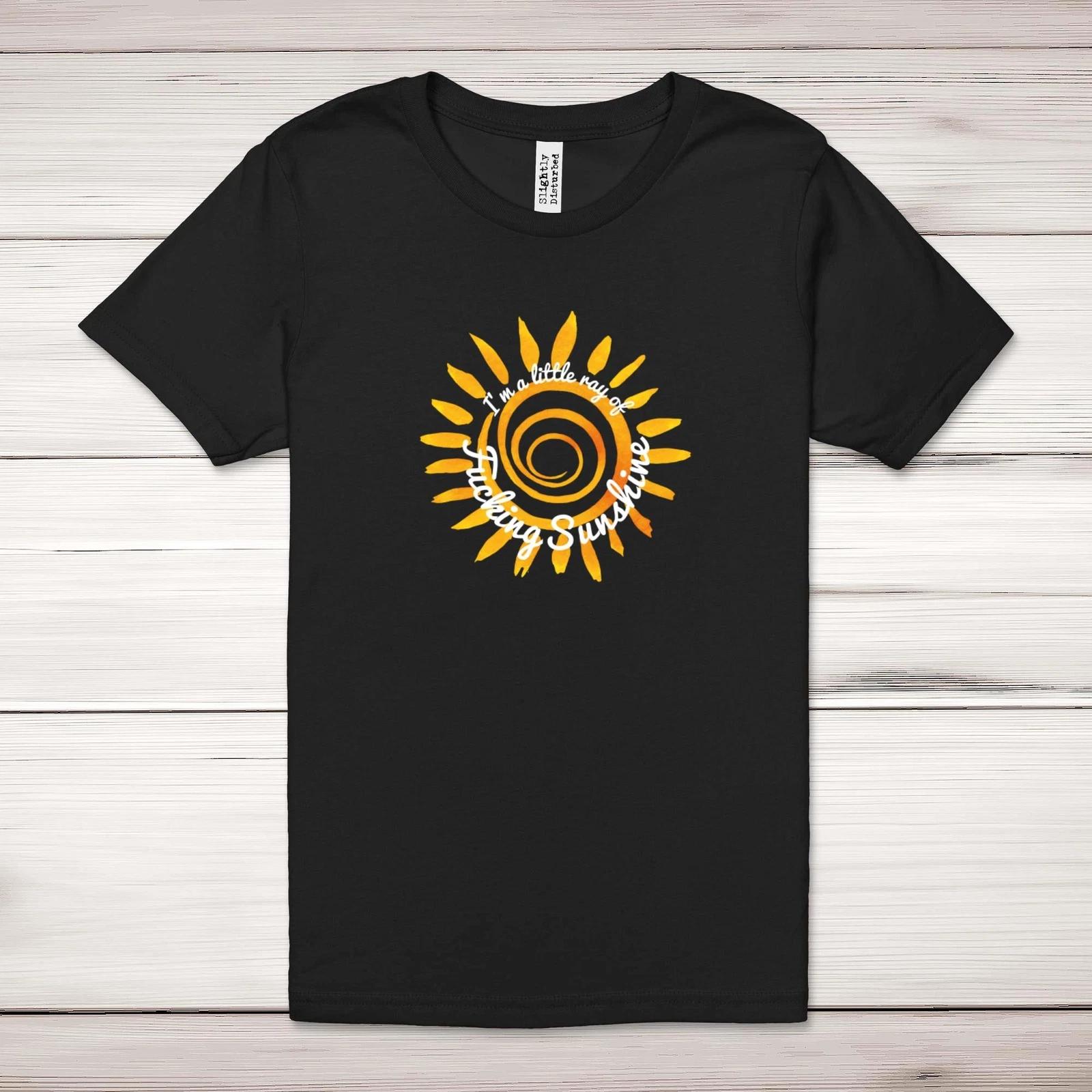 I m A Little Ray Of F*cking Sunshine Adult T-Shirt L