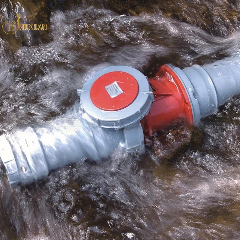 1 Piece 3PIN 4PIN 5PIN Industrial Plug And Socket Waterproof Connector 16A/32A Electrical Connection Wall Mount Socket