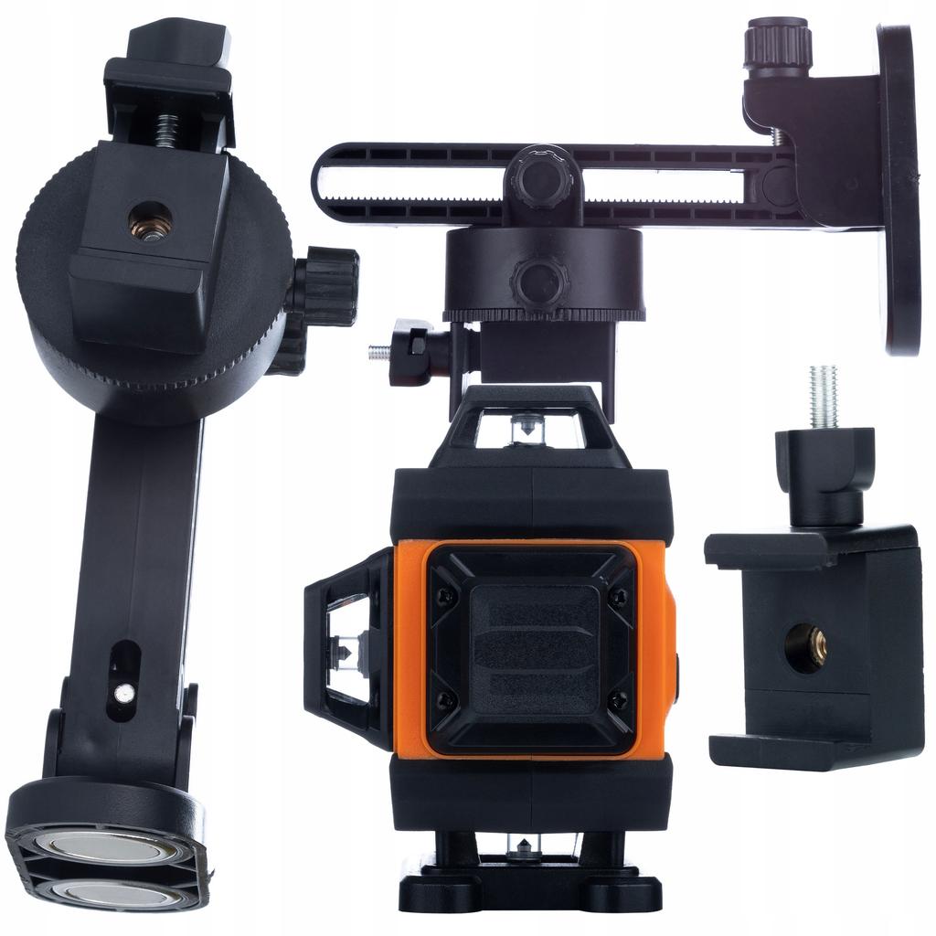 Rosfix Animal Pro Hawk RAPH 16L – Laser Krzyżowy 16 Linii | IP54 | USB-C | Zestaw z Pilotem, 2 Akumulatorami Li-Ion i Walizką