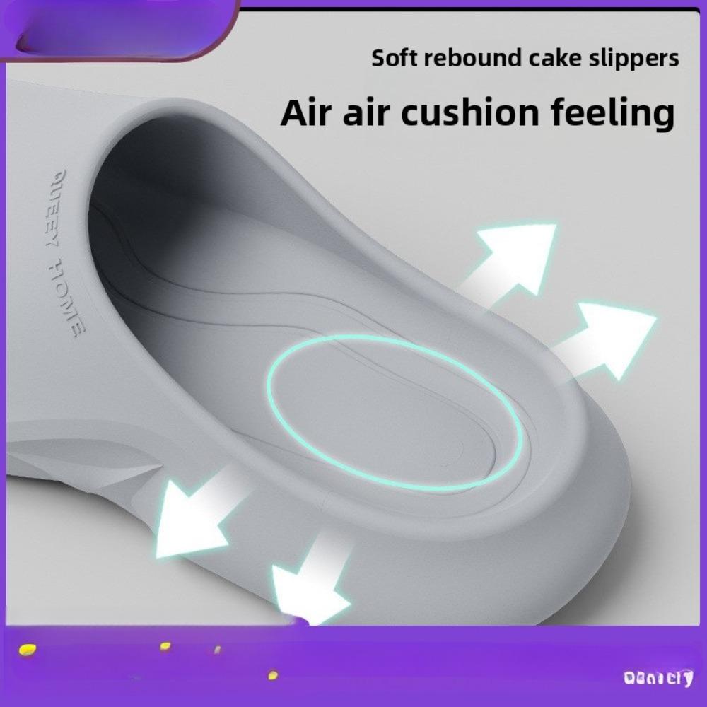 Men's & Women's Summer Slippers, Non-Slip Anti-Odor Antibacterial Thick Sole Indoor Bath Outdoor Slippers