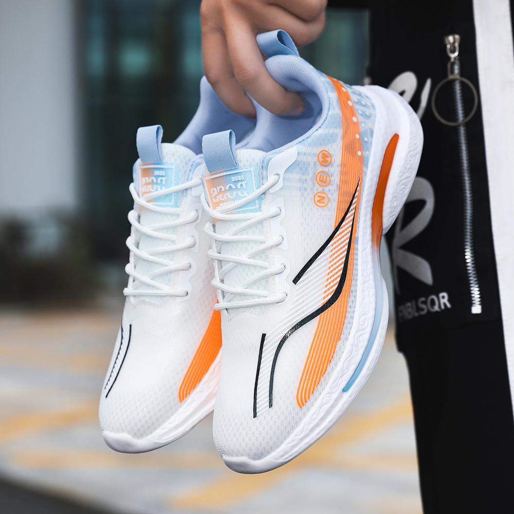 Men's Shoes Spring Breathable Light Mesh Shoes Men's Fashion Casual Trendy Shoes Running Sneaker