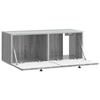Wall Mounted TV Cabinet Grey Sonoma 78.5 X 31 X 30 Cm