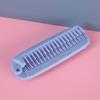 Portable Dual-Use Folding Comb: Fine & Wide Teeth for Women’s Straight Hair, Large Size for Travel and Home Hairdressing.