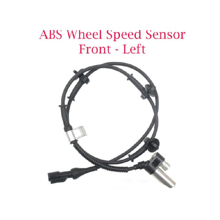 ABS Wheel Speed Sensor Front Left: Ford Lincoln Mazda for Vehicles With RWD