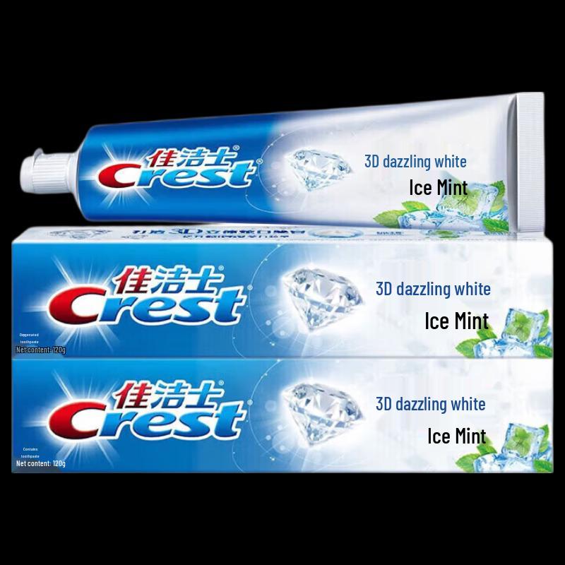 

Crest 3D White Arctic Mint Toothpaste (Twin Pack)