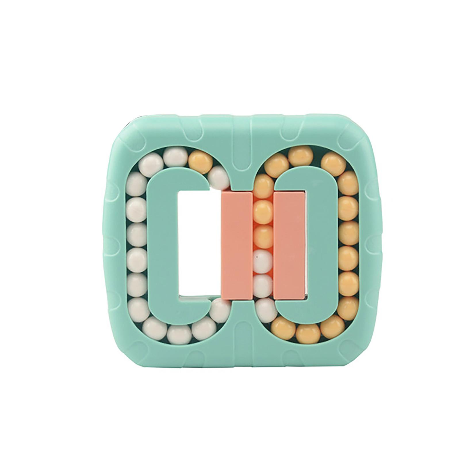 

(H0826)Вращающиеся волшебные бобы, игрушка на кончиках пальцев, игрушки для снятия стресса для детей и взрослых зелёный