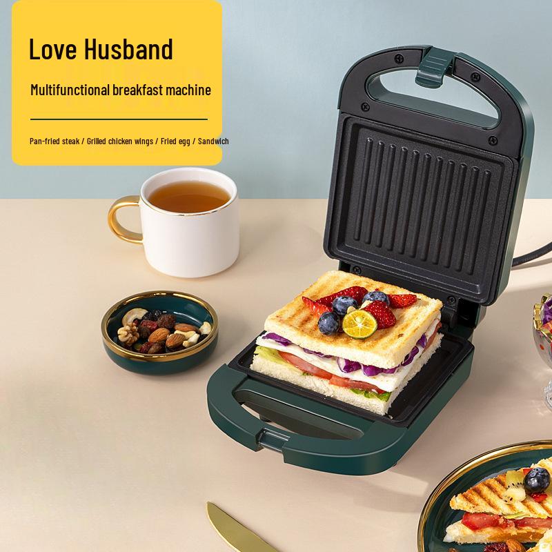 Aifu Hao Breakfast & Sandwich Maker – Household Appliance for Toasting, Frying, and Roasting.