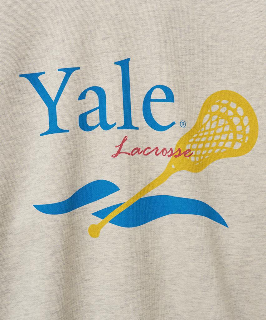 YALE Lacrosse Sweatshirt_Oatmeal