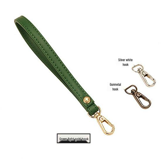 Women's Black Handheld Clutch with Strap & Accessories