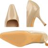 Fashion Fashion Women 7.5 Cm Heels Patent Leather Women Pumps Square Head Kitten Heels Stiletto Elegant Banquet Shoes Sexy Party Shoes
