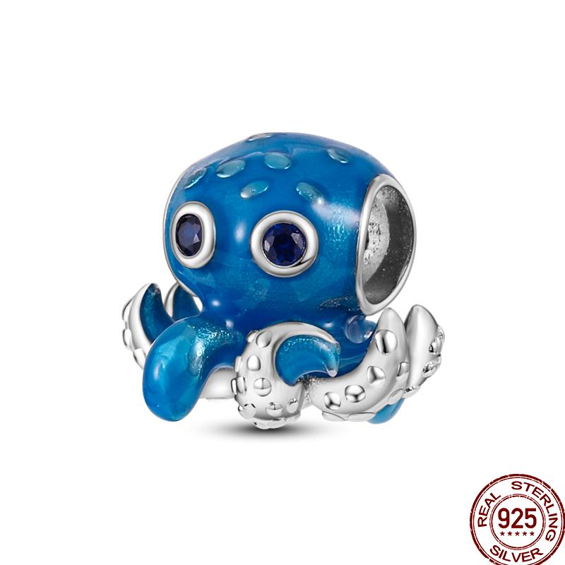 100% Copper Beach Sand Crab Beach Ocean Holiday Jewelry Beads Suitable Fit Original Bracelet Diy Holiday Jewelry