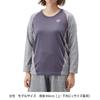 RESNO Switching Shirt Long Sleeve AJEJA69M Gray X Pink [Colantotte] Women's