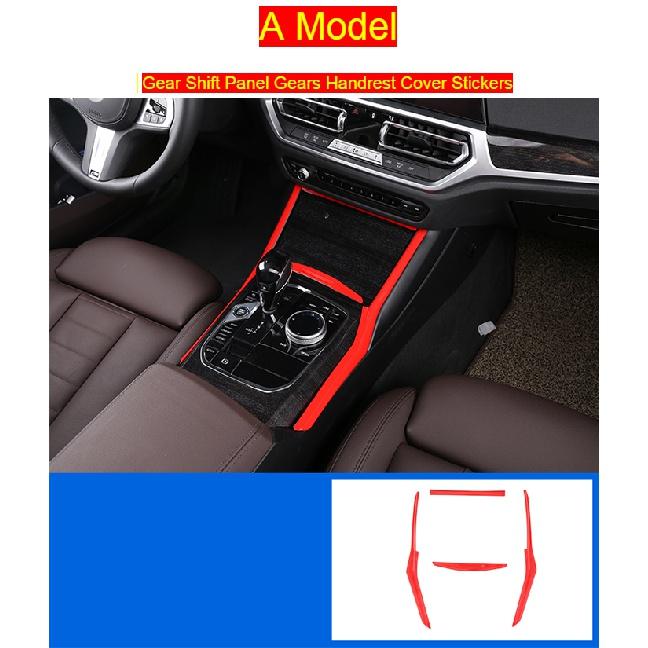 Carbon Faser Für BMW 3 Serie G20 G28 Innen lenkrad Taste rahmen Air outlet panel Abdeckung Trim Aufkleber Auto