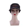 New Short Brimmed Fragmented Flower Hat Versatile Soft Brimmed Ethnic Style Duck Tongue Hat Autumn And Winter Warm Hat