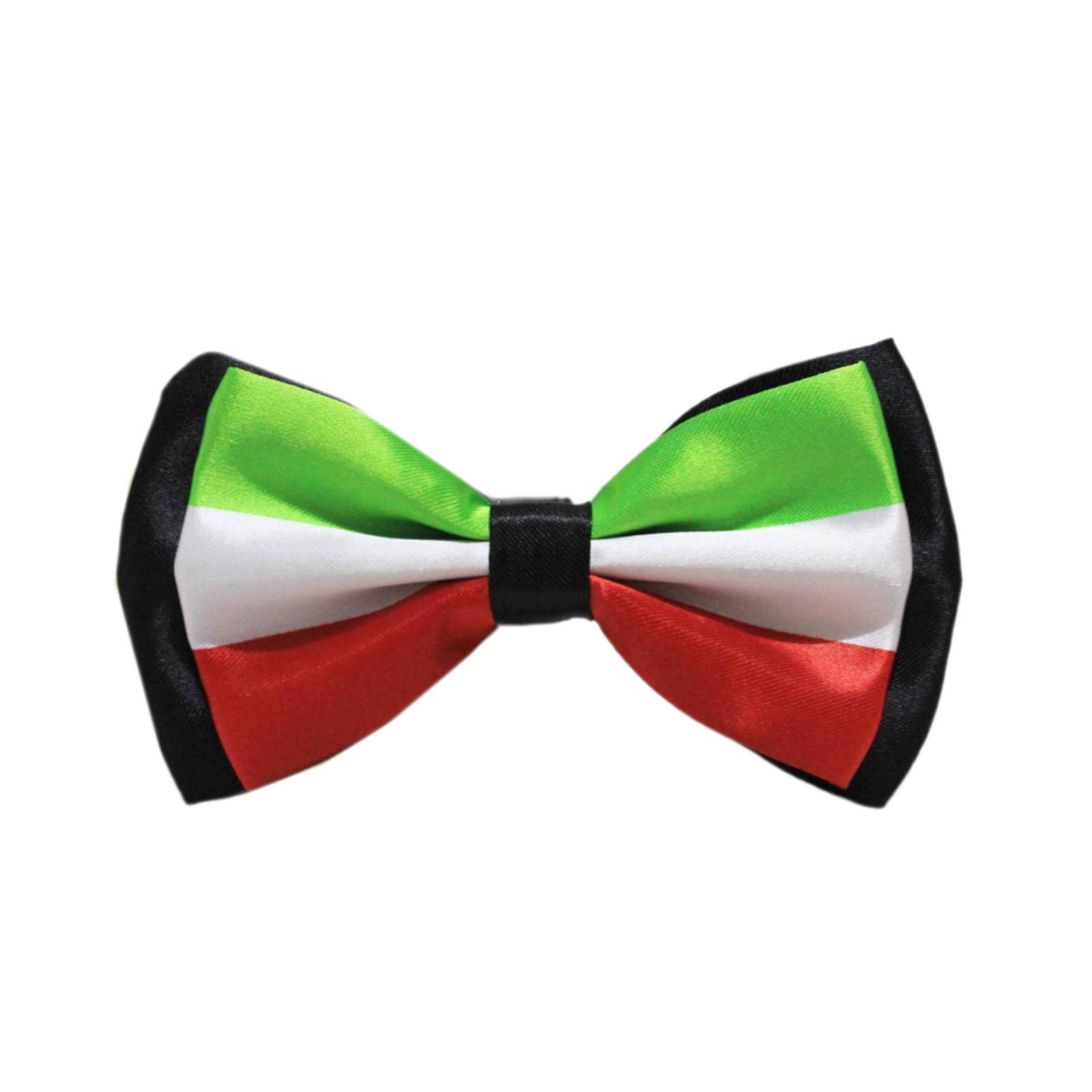 

Mens Women Pretied Bowtie Patriotics American British National Print Bow Tie Necktie for Wedding Banquets Party Neckwear