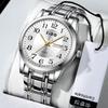 Middle-Aged And Elderly Men'S Watches Big Digital High-End Fashion Business Watches Men'S Versatile Quartz Luminous