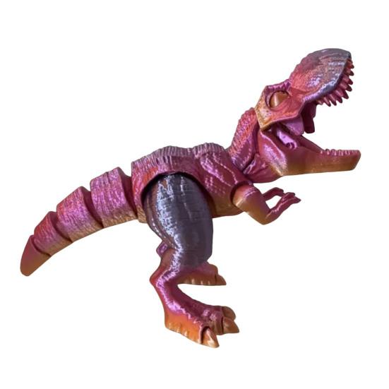 3D-gedruckte Dinosaurier-Figur Bewegliche Gelenke Tyrannosaurus Figur Gelenkiges Dino-Modell Spielzeug Zuhause