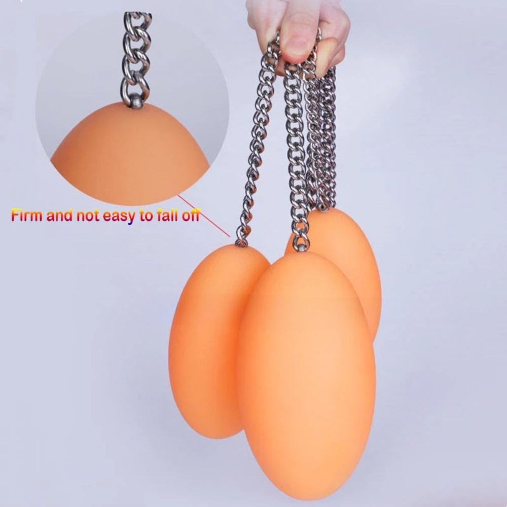 Soft Oversized Egg Huge Luminous Butt Plug Prostate Massager Vaginal Stimulator Anal Dilator Expansion Adult Sex Toys Anal Beads