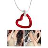 Sweet Hollow Heart Pendant Necklace Party Jewelry Fashion Statement Choker Simple Colorful Cord Collar Necklace