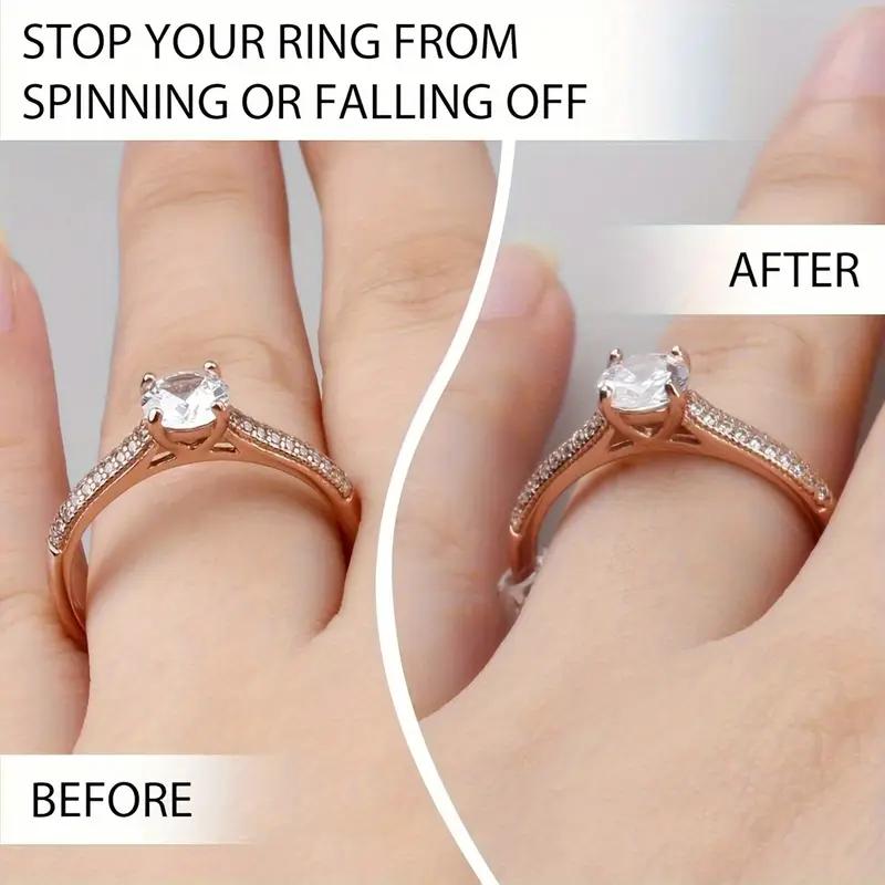 1PCS Invisible Ring Size Adjuster Transparent Spring Phone Ring Universal Men and Women Transparent Winding Coil