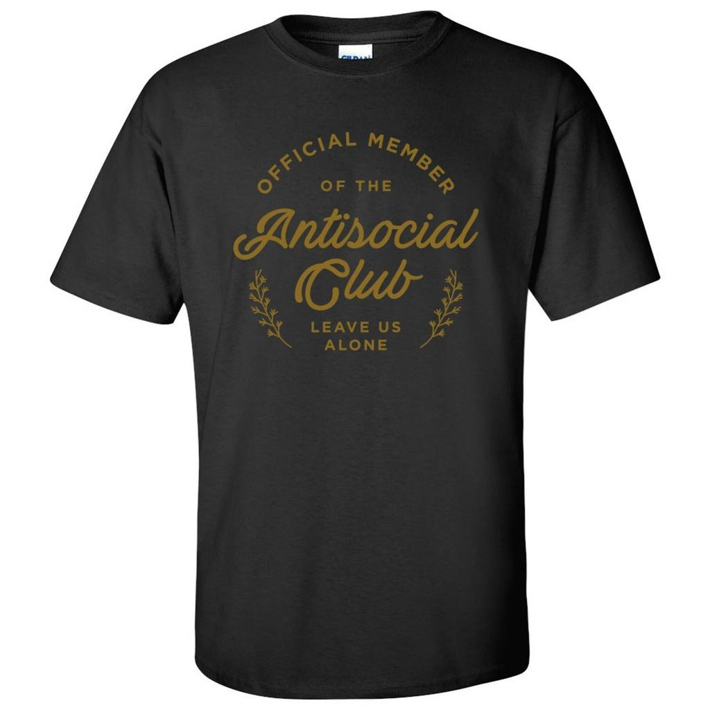 Antisocial Social Club - Shy, Loner, Funny Graphic T-Shirt