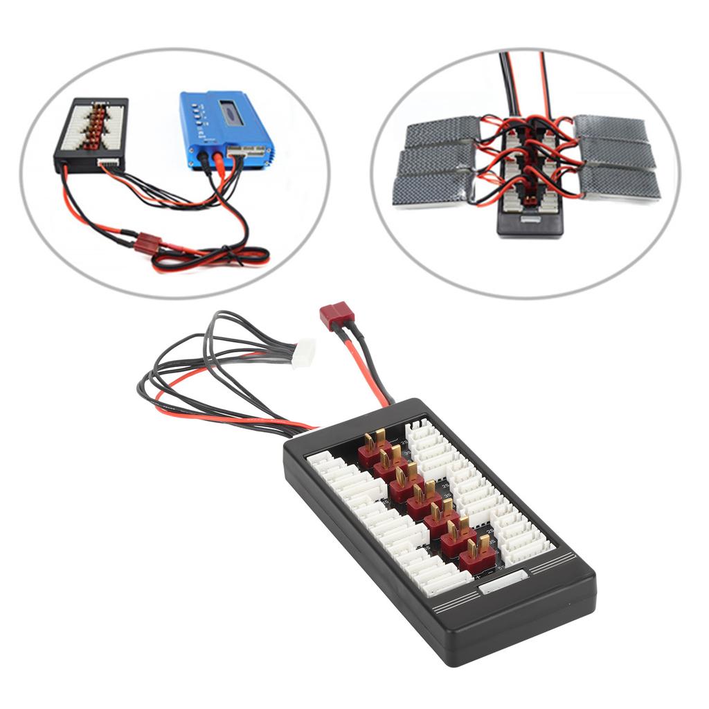 Parallel Charging Board Balance Charger Charging Adapter for LiPo LiFe Li Ion Batteries