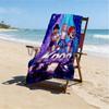 Asciugamano da Spiaggia Multiuso con Stampa di Gruppo K-Pop Cartone Animato Asciugatura Rapida per Piscina Spiaggia Campeggio Crociera Essenziale per Viaggi Estivi Regalo