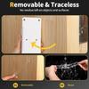 2pcs Double Sided Tape, Transparent Double Sided Wall Tape Suitable For Home, Office, Car, Outdoor Use