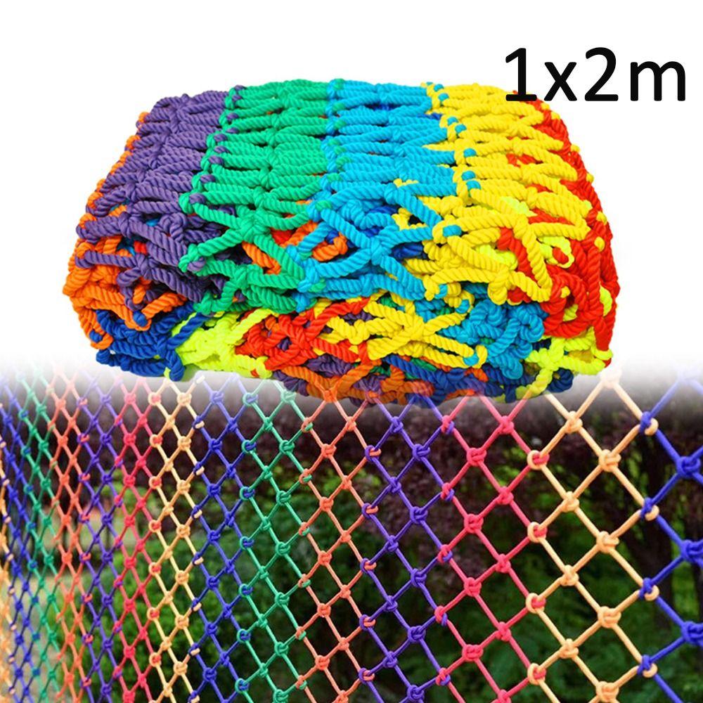 

5cm Hole Fence Protection Net Balcony Anti Fall Net New Rope Net Kids 1x2m