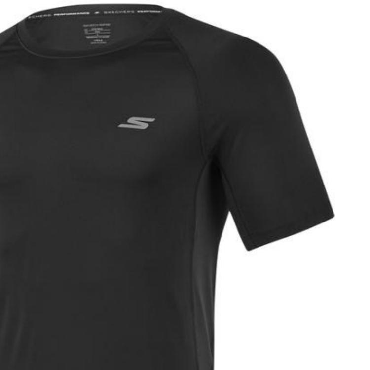Skechers T Shirt Men's Carbon Black P223M062-0018