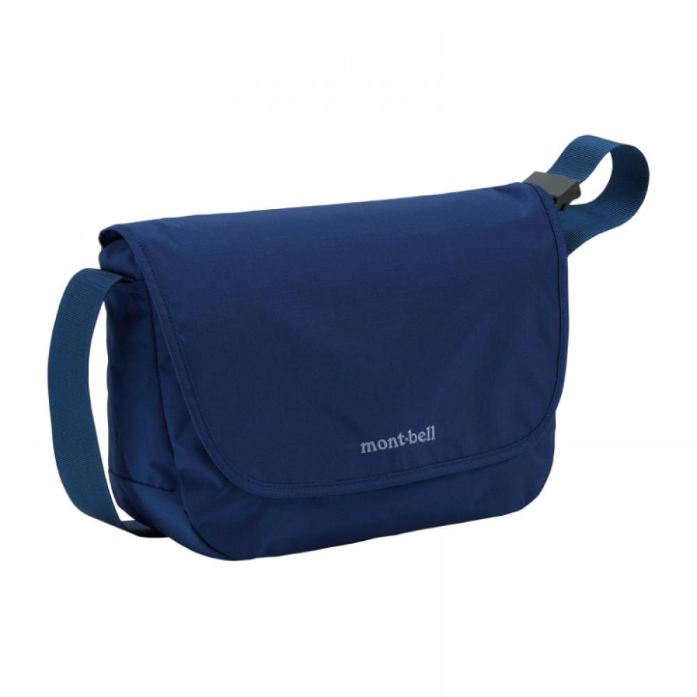 

MONTBELL Bernina 8L Модная нейлоновая сумка кроссбоди через плечо Средняя Мужская Цвет «Наследие синий» Medium Size