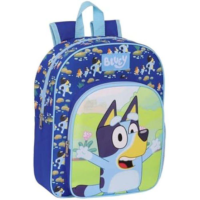 Sac à dos - BLUEY - Modèle enfant - Bleu marine - Multicolore - 28 x 34 x 10 cm