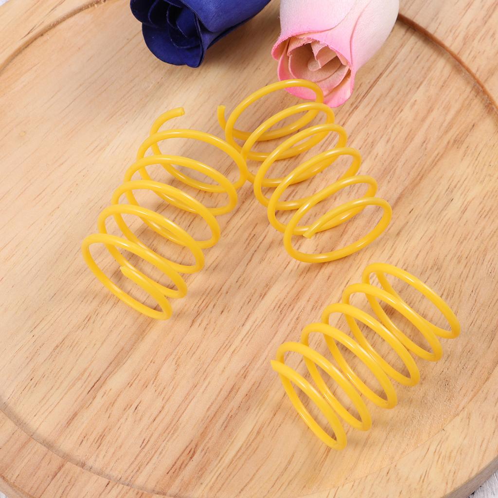 10 Pcs Haustiere Frühling Spielzeug Katze Spule Spirale Katze Swatting Frühling Katze Aktive Frühling
