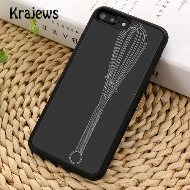 Husa de telefon moale Krajews Baking Cook Chef pentru iPhone 14 5 6s 7 8 plus X XR XS 11 12 13 pro max Samsung Galaxy S21 S22 ultra