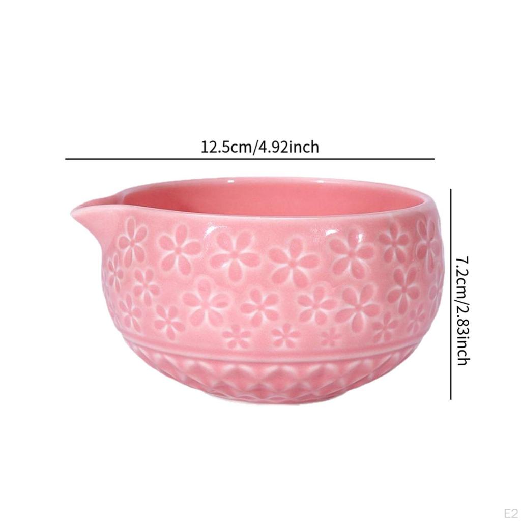 Keramik Matcha Schale ,Handgefertigt ,Teezeremonie zum Aufschlagen Traditioneller Porzellan Tee